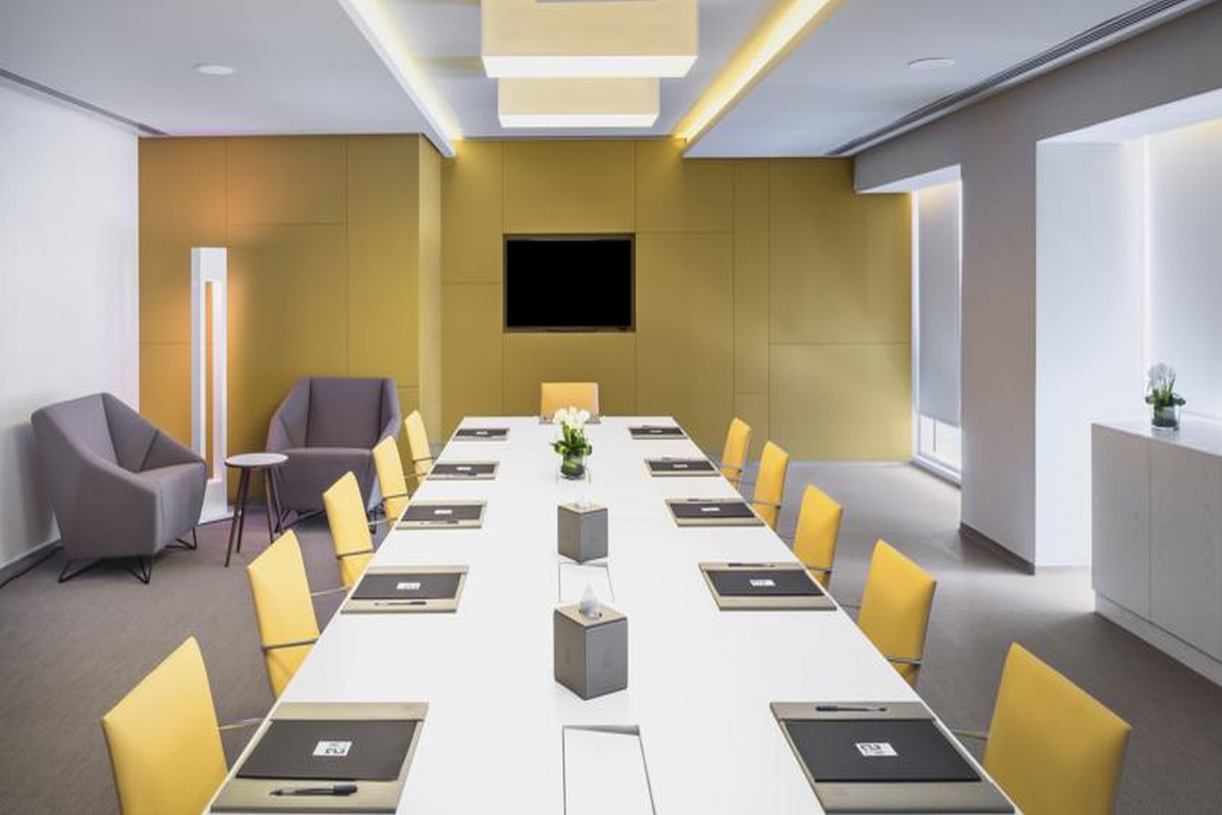 The Act Hotel Шарджа Екстер'єр фото Meeting room